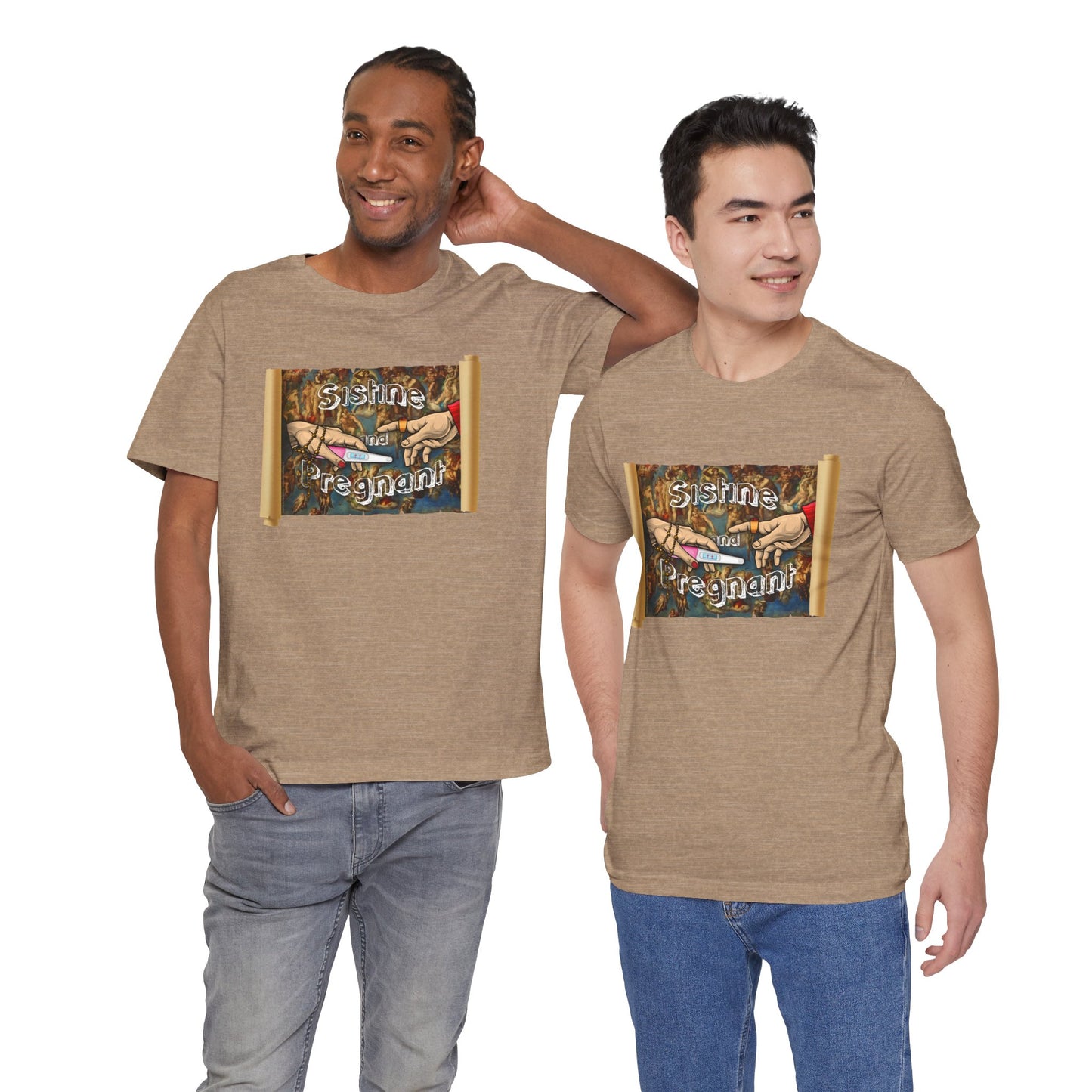 DK94: Sistine and Pregnant - Unisex S/S T-Shirt