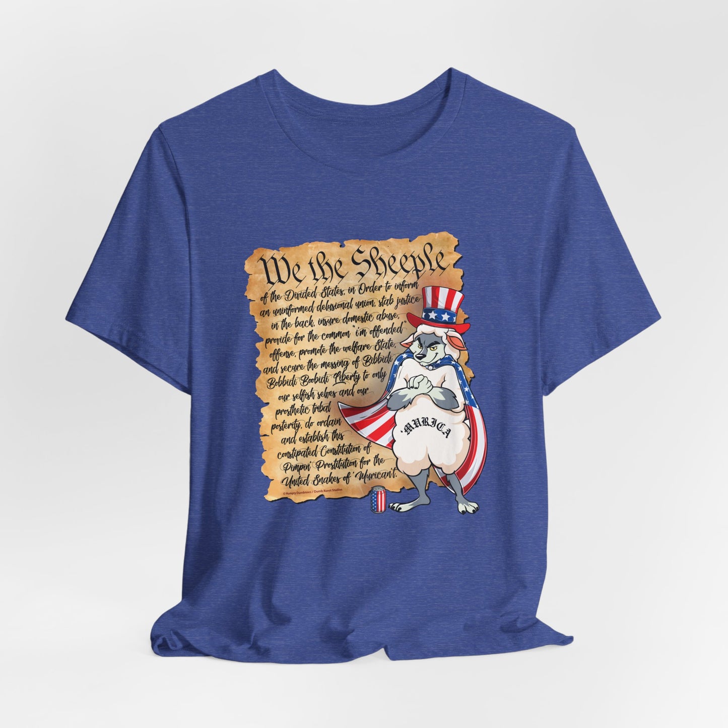 DK216: We The Sheeple - Unisex S/S T-Shirt