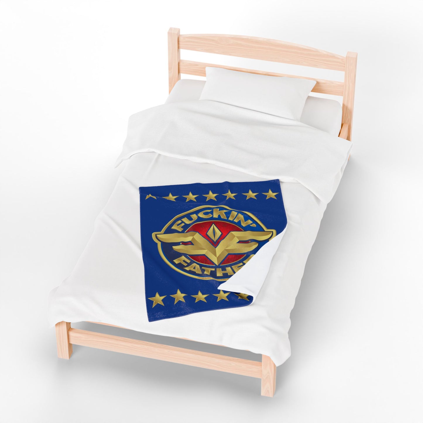 DK234: MF'in Fatherfuckers (HIS Edition) - Velveteen Plush Blanket