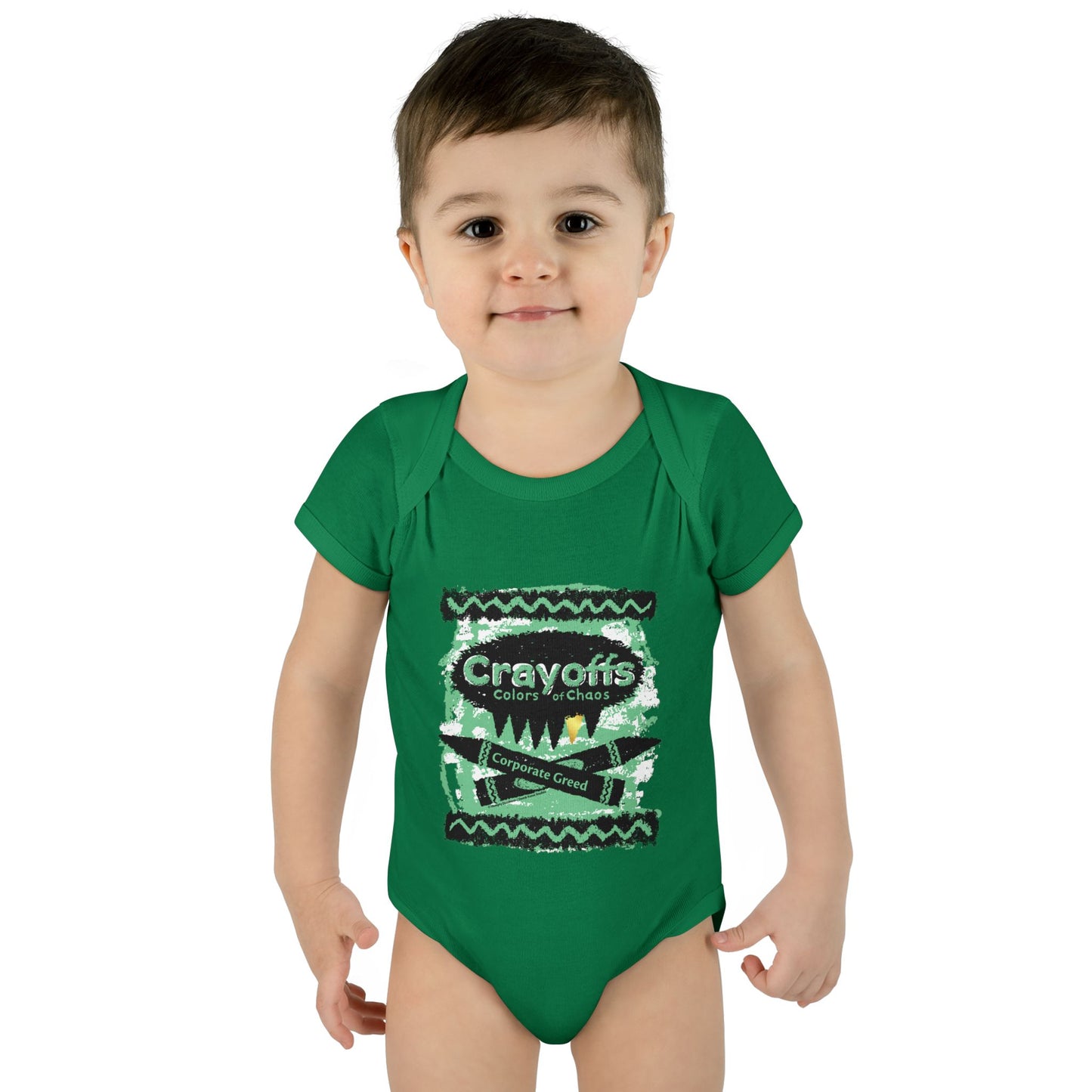 DK110: Crayoffs - Colors of Chaos - Infant Sized Onsie
