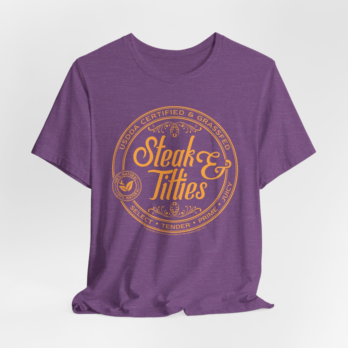 DK225: Steak & Titties - Unisex S/S T-Shirt