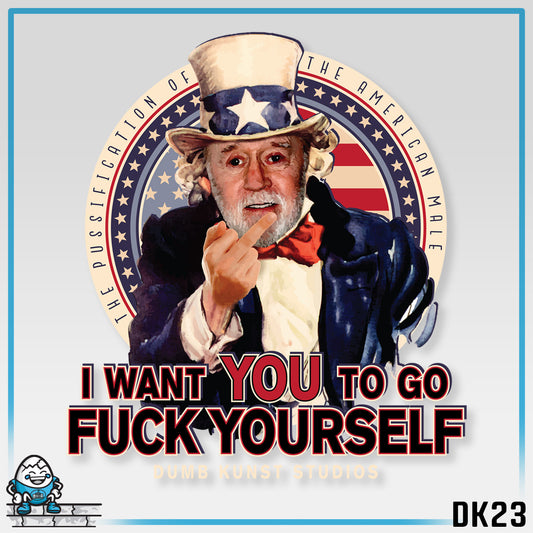 DK23: The Pussification of the American Male - Unisex S/S T-Shirt