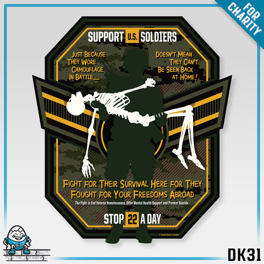 DK31: Stop 22 A Day - Unisex S/S T-Shirt