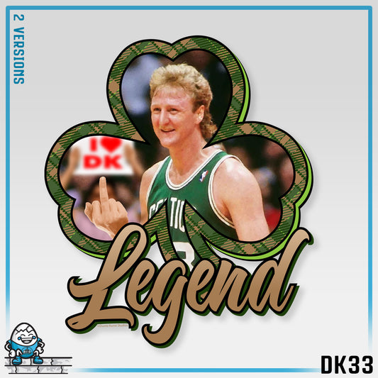 DK33: Give 'em the Bird (Larry Edition) - Unisex S/S T-Shirt