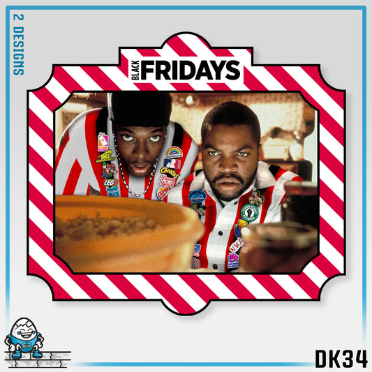 DK34: Black Fridays - All Over Print Unisex Short Sleeve