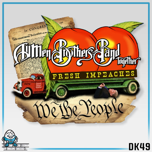 DK49: Eat An Impeach - Unisex S/S T-Shirt