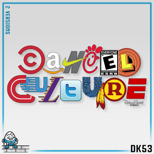 DK53: Cancel Culture - Ladies Racerback Tank