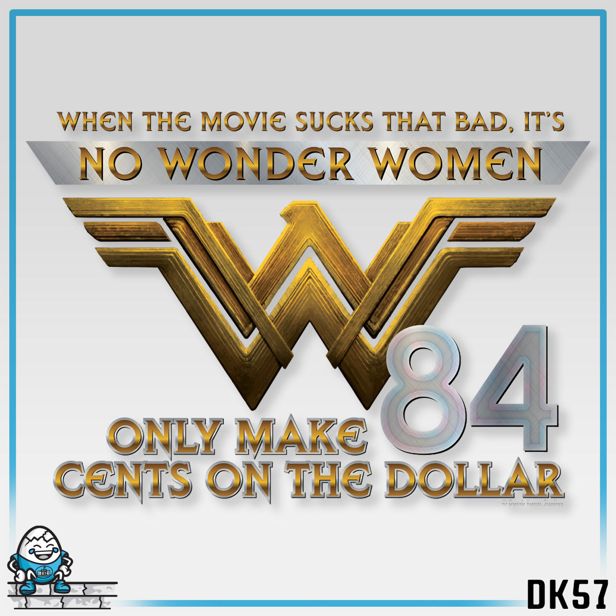 DK57: No Wonder Women - Ladies Racerback Tank