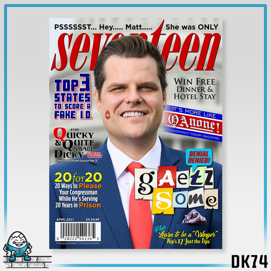 DK74: Matt Gaetz Some - Unisex S/S T-Shirt