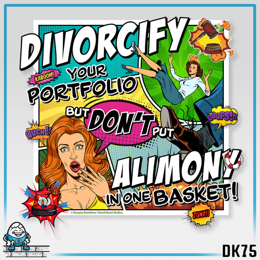 DK75: Divorcify Your Portfolio - Ladies Racerback Tank