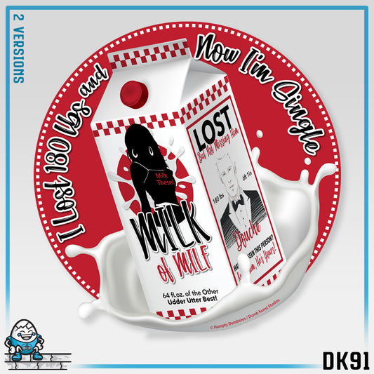 DK91: Not Really "Missing" (Lost 180 lbs / Her Edition) - Unisex S/S T-Shirt