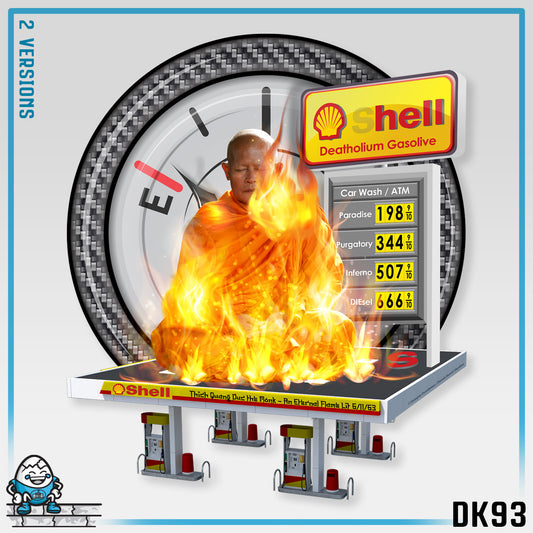 DK93: Deatholium Gasolive (sHELL Edition) - Unisex S/S T-Shirt