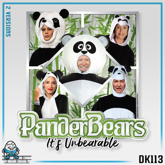 DK113: It's Unbearable (Pander Bears Edition) - Unisex S/S T-Shirt