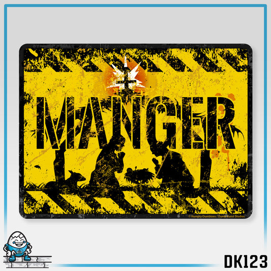 DK123: Manger Danger - Unisex S/S T-Shirt