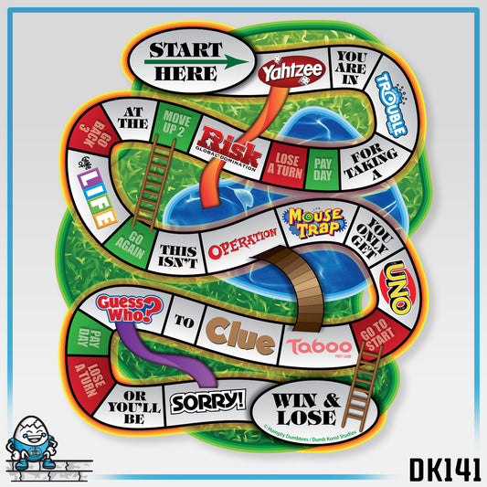 DK141: Board Games - Toddler Sized T-Shirt