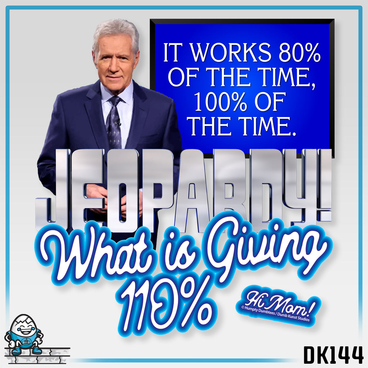 DK144: Final Jeopardy - Ladies Racerback Tank