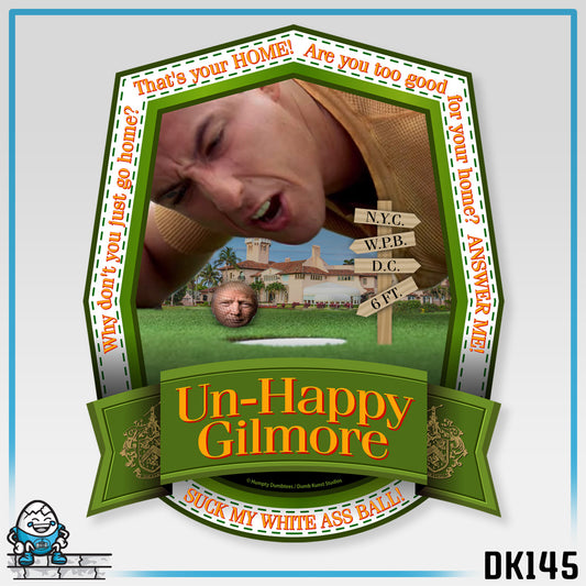 DK145: Un-Happy Gilmore - Unisex S/S T-Shirt