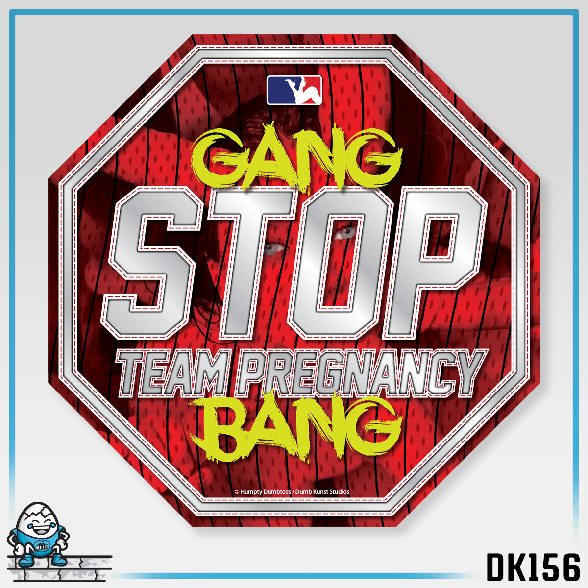 DK156: Stop Team Pregnancy - Ladies Racerback Tank