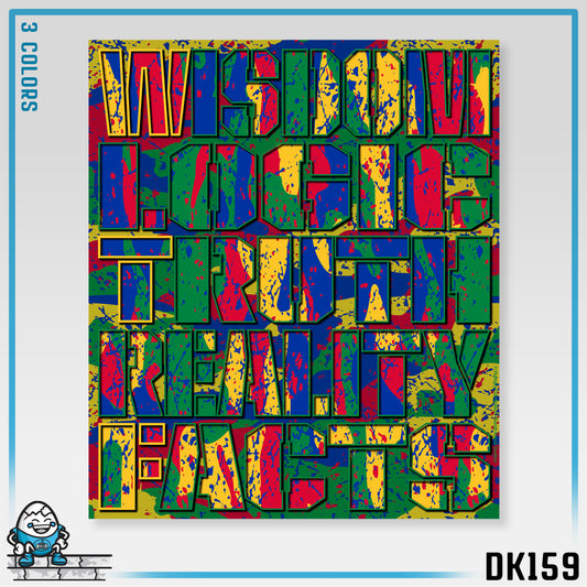 DK159: WTF! FTW! Facts! (Basic Edition) - Ladies Racerback Tank