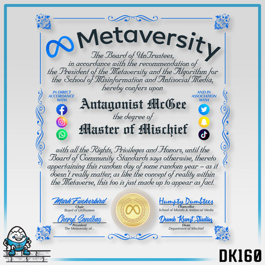 DK160: The Metaversity Of... - Unisex S/S T-Shirt