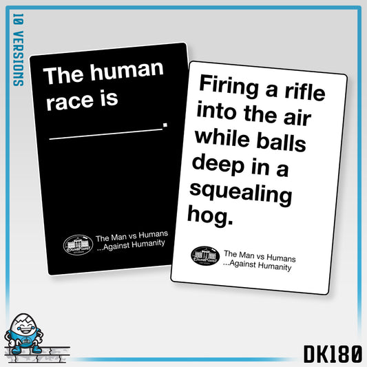 DK180: Humans Against Humanity (Squealing Hog Edition) - Ladies Racerback Tank