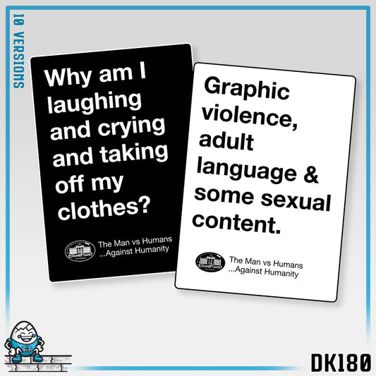 DK180: Humans Against Humanity (Viewer Rating Edition) - Ladies Racerback Tank