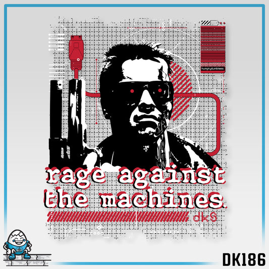 DK186: Terminator's Rage - Unisex S/S T-Shirt