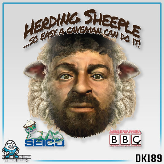 DK189: Herding Sheeple - Unisex S/S T-Shirt