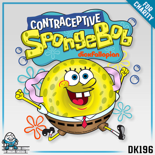 DK196: Contraceptive SpongeBob - Infant Sized Onsie