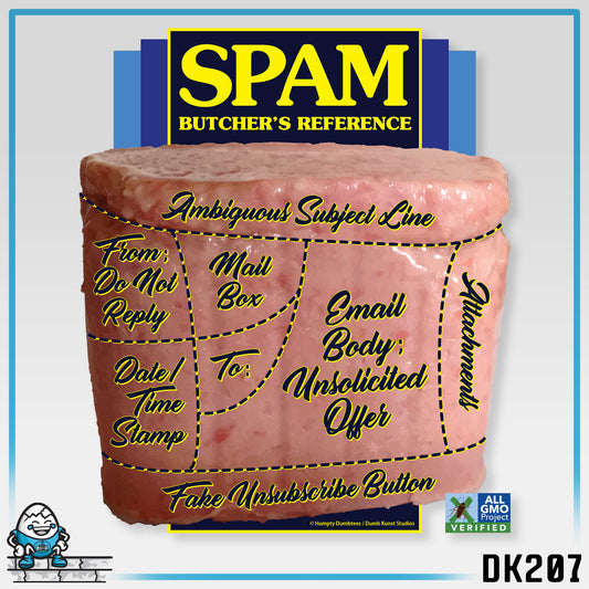 DK207: SPAM! - Unisex S/S T-Shirt