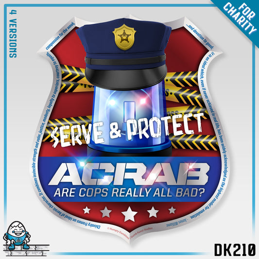 DK210: A.C.A.B. (Cops Edition) - Ladies Raceback Tank