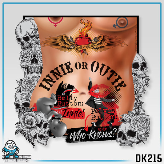 DK215: Innie or Outie - Unisex S/S T-Shirt