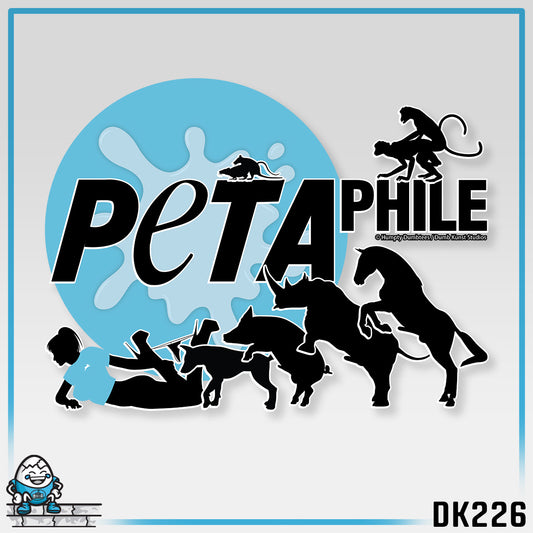 DK226: Peta-phile - Unisex S/S T-Shirt