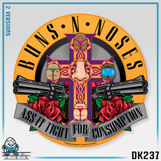 DK237: Puns-N-Doses (Buns-N-Noses Edition) - Unisex S/S T-Shirt