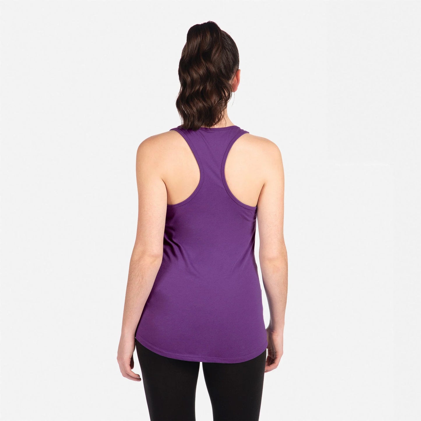 DK18: Girl With A Black Eye - Ladies Racerback Tank