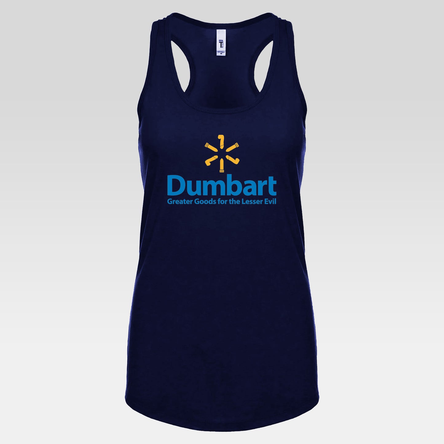 DK127: Dumbart - Ladies Racerback Tank