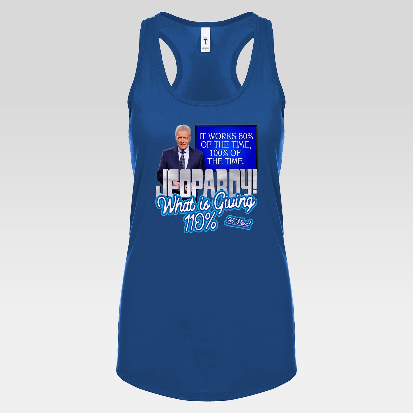 DK144: Final Jeopardy - Ladies Racerback Tank