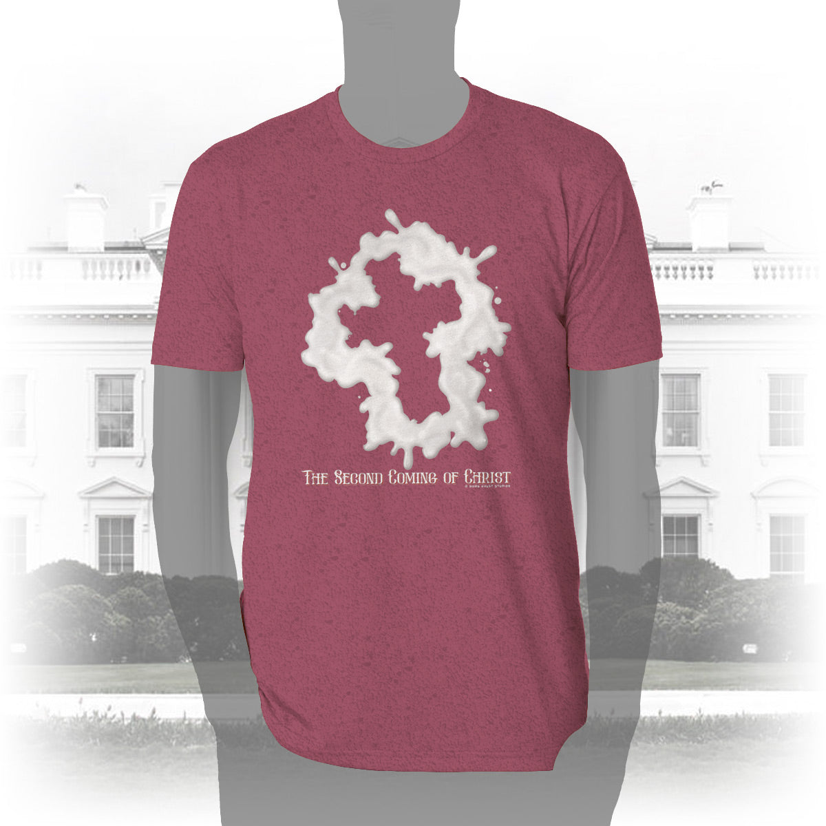 Washington National Park Short-Sleeve T-Shirt Heather Raspberry / L