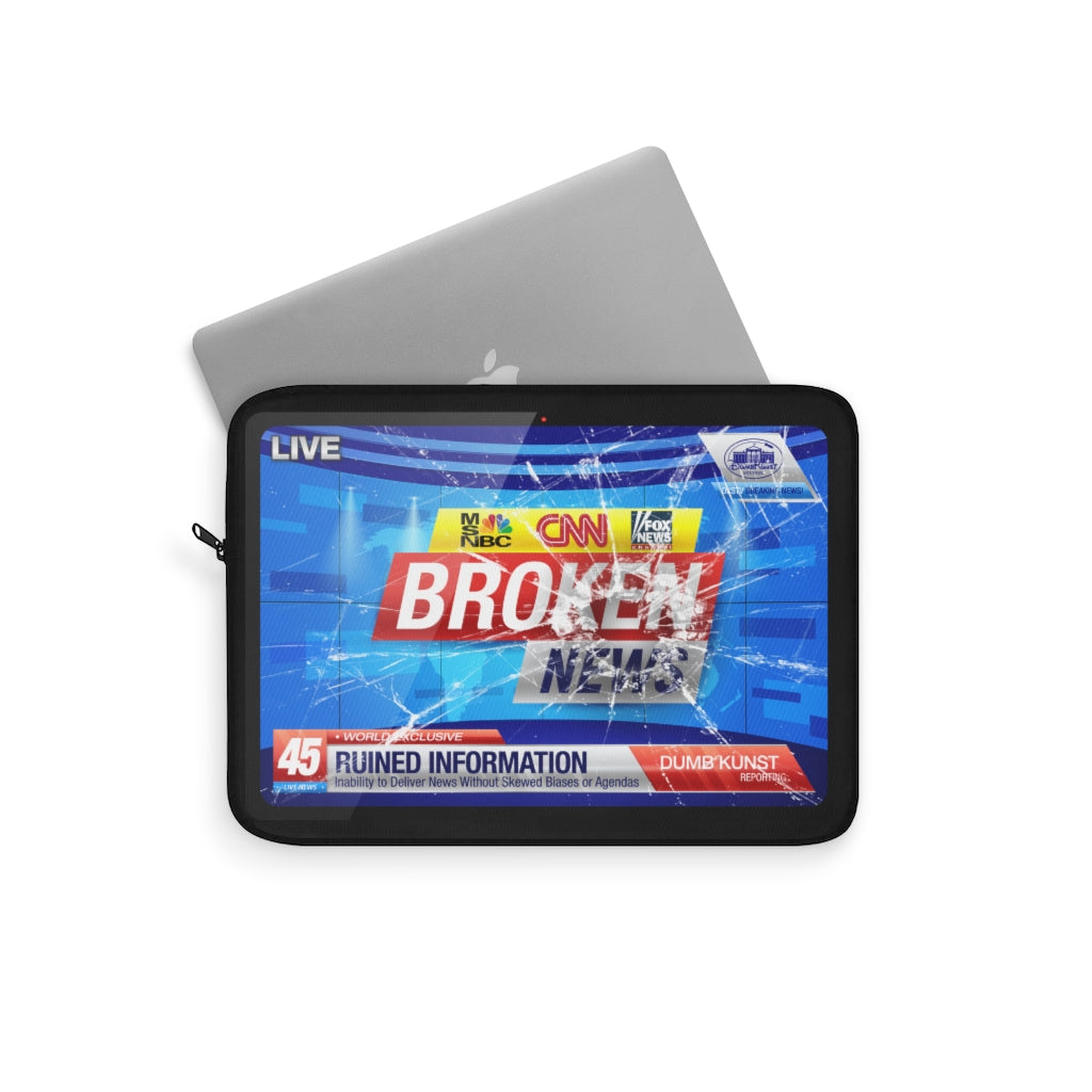 DK24: Broken News - Laptop Case