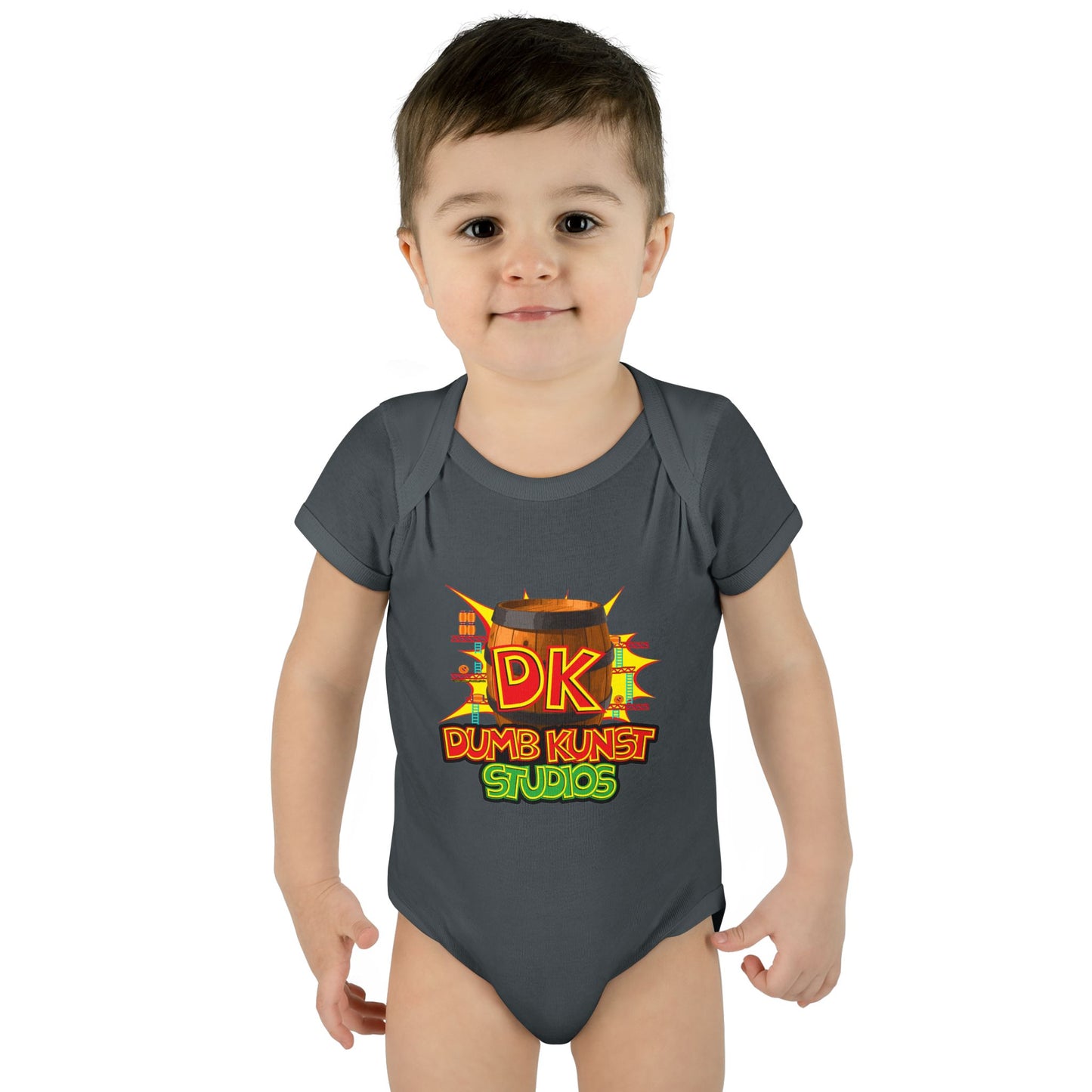 DK86: King Donkey Kunst - Infant Sized Onsie