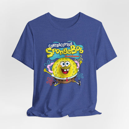 DK196: Contraceptive SpongeBob - Unisex S/S T-Shirt