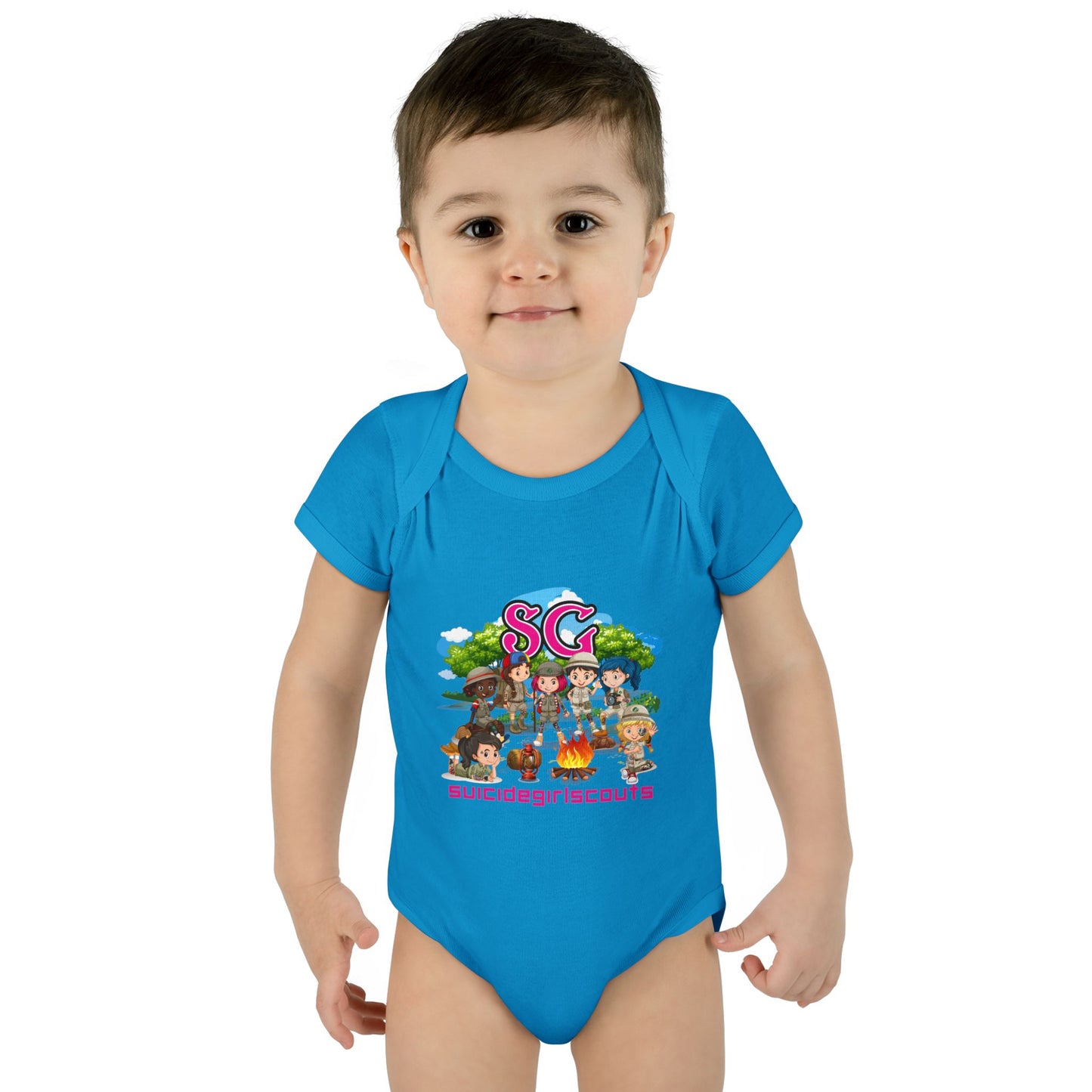 DK66: Suicide Girlscouts - Infant Sized Onsie
