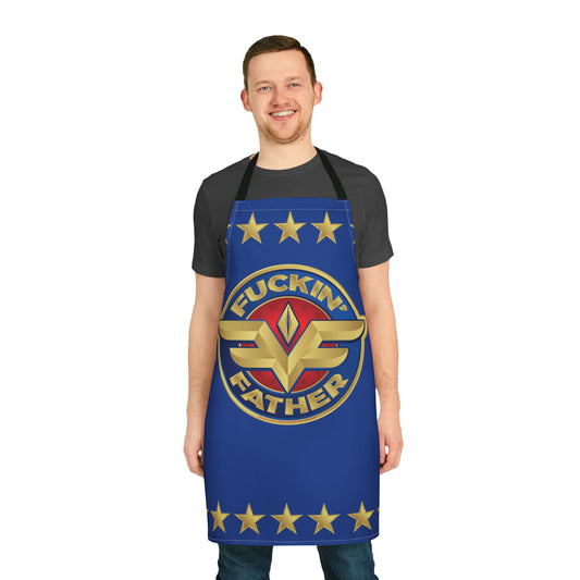 DK234: MF'in Fatherfuckers (HIS Edition) - Twill Kitchen Apron