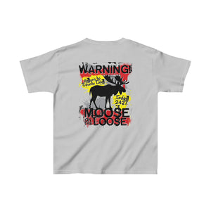 Moose Lodge 2427 - Loose Moose - Youth T-Shirt (Front & Back Print)