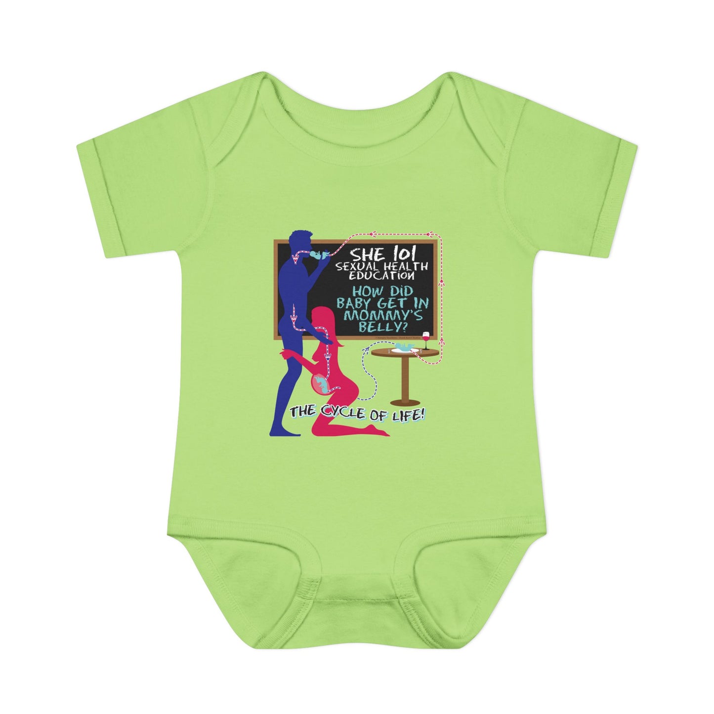DK184: Baby In The Belly - Infant Sized Onsie