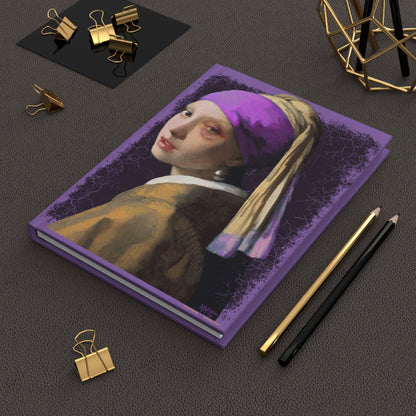 DK18: Girl With the Black Eye - Hardcover Writing Journal