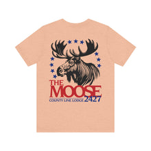 Load image into Gallery viewer, Moose Lodge 2427 - Moose For President - Unisex T-Shirt (Front &amp; Back Print)
