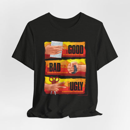 DK173: Roshambo Gone Wild West - Unisex S/S T-Shirt