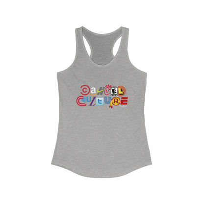 DK53: Cancel Culture - Ladies Racerback Tank