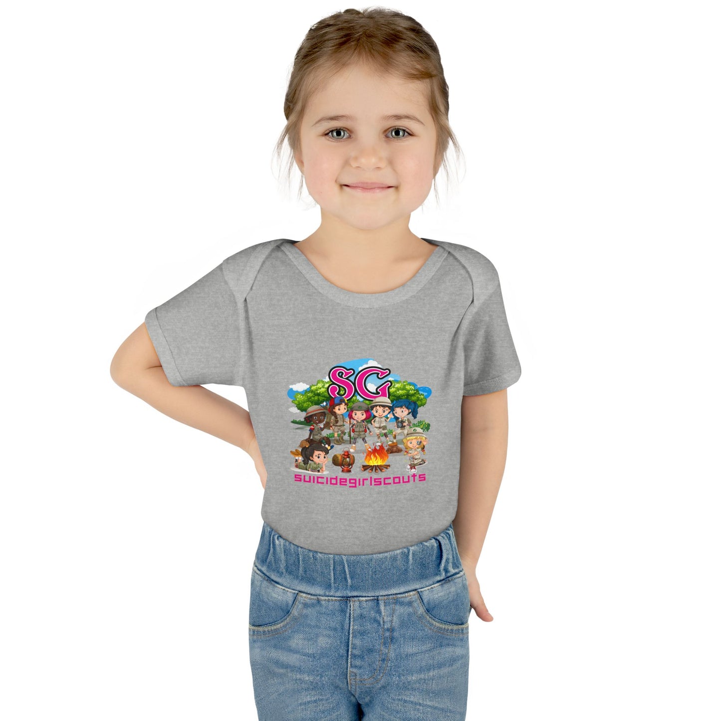 DK66: Suicide Girlscouts - Infant Sized Onsie